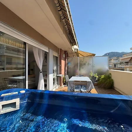 Siena - 6 Personnes Avec Terrasse Et Jacuzzi Plein Coeur Centre-ville Quartier Du Port De Ницца