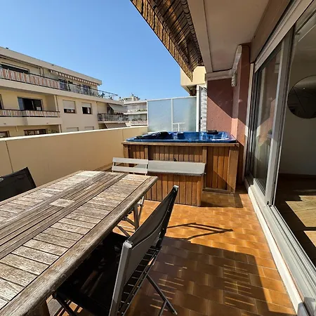 Siena - 6 Personnes Avec Terrasse Et Jacuzzi Plein Coeur Centre-ville Quartier Du Port De 아파트 니스
