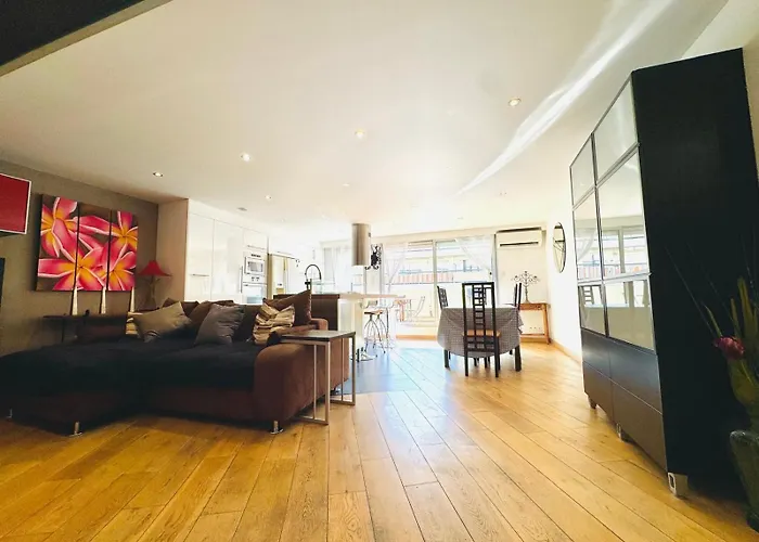Lägenhet Siena - 6 Personnes Avec Terrasse Et Jacuzzi Plein Coeur Centre-ville Quartier Du Port De Nice